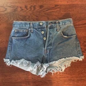 Highrise Jean Shorts